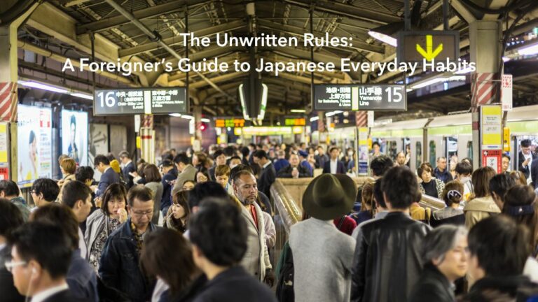 The Unwritten Rules- A Foreigner’s Guide to Japanese Everyday Habits