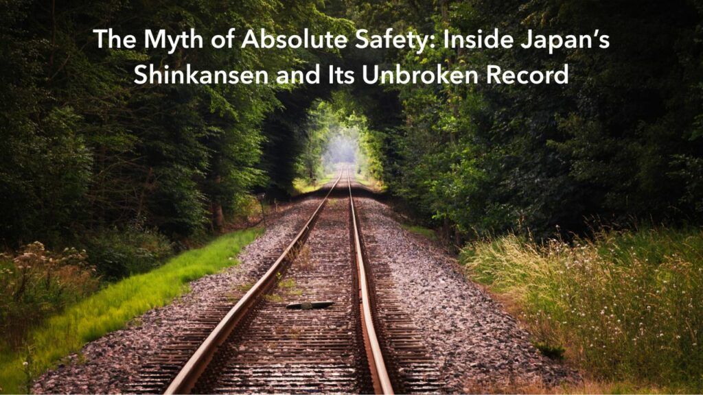 The Myth of Absolute Safety- Inside Japan’s Shinkansen and Its Unbroken Record
