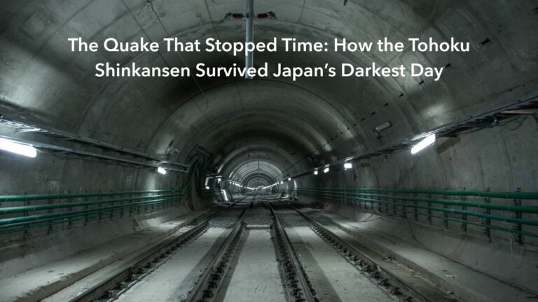 The Quake That Stopped Time- How the Tohoku Shinkansen Survived Japan’s Darkest Day