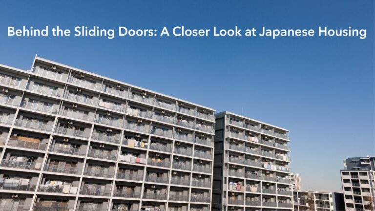 Behind the Sliding Doors- A Closer Look at Japanese Housing