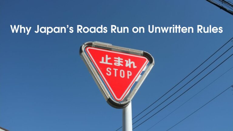 Why Japan’s Roads Run on Unwritten Rules